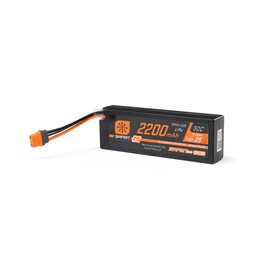 Spektrum SPMX-3209  7.4V 2200mAh 2S 30C Smart G2 LiPo Battery: IC2 SmartFit Case