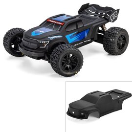Proline Racing PRO369314  1/16 Limited Edition Pre-Cut/Pre-Painted Brute Truck Body, Matte Black: ARRMA MINI KRATON