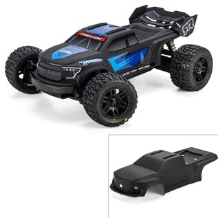 Proline Racing PRO369314  1/16 Limited Edition Pre-Cut/Pre-Painted Brute Truck Body, Matte Black: ARRMA MINI KRATON