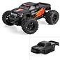 Proline Racing PRO368120  1/16 Limited Edition Pre-Cut/Pre-Painted Brute Truck Body, Matte Black: Traxxas Mini Maxx