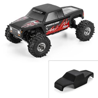 Proline Racing PRO369423  Limited Edition Pre-Cut/Pre-Painted Coyote High Performance Body, Matte Black: Axial SCX30