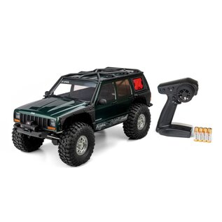 Axial Racing AXI-2037T1  SCX10 III Jeep Cherokee XJ 4X4 RTR Brushed Rock Crawler, Green