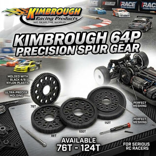 Kimbrough Kimbrough 64P Precision Spur Gear (Available 76T-124T)