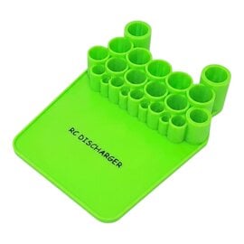 RC DISCHARGER RCD-SDH-MIP2-MT-GRN  Screwdriver MIP Gen 2 Holder Tray with Mounting Base - Green