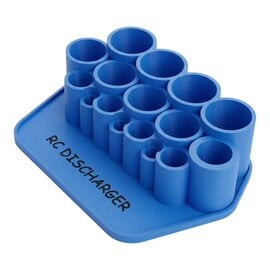 RC DISCHARGER RCD-SDH-MIP2-BLU  Screwdriver MIP Gen 2 Holder with Parts Tray - Blue