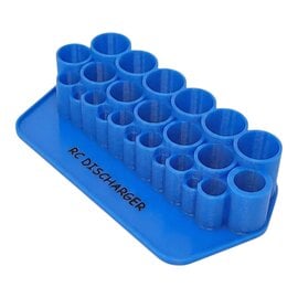 RC DISCHARGER RCD-SDH-MIP2-XL-BLU  Screwdriver MIP Gen 2 Holder XL with Parts Tray - Blue