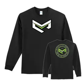 MRC Hobbies Products Michael's RC Hobbies Logo "M" T-Shirt Long Sleeve (Black)