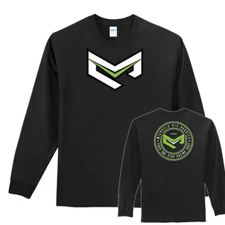 MRC Hobbies Products Michael's RC Hobbies Logo "M" T-Shirt Long Sleeve (Black)