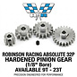 Robinson Racing Robinson Racing Absolute 32P Hardened Pinion Gear (1/8" Bore)(Available 9T-23T)