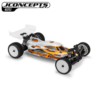 J Concepts J-Concepts R1 R1B Mark 1 "Striker" 2WD Buggy Body w/6.5" Aero Wing (Clear)