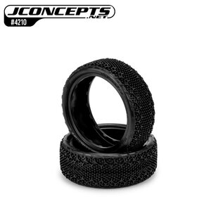 J Concepts JCO4210-010  3DP 2.2" 2WD Front Buggy Carpet Tires (2) (Pink)