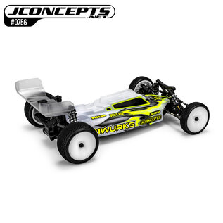 J Concepts J-Concepts R1 R1B Mark 1 "F2" 2WD Buggy Body w/6.5" Aero Wing (Clear)