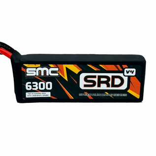 SMC SMC63250-3S1PV4QS8  SRD-V4 11.1V-6300mAh-250C Lipo Battery Speedrun pack 