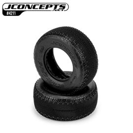 J Concepts JCO4211-011  3DP Short Course Carpet Tires (2) (Purple)