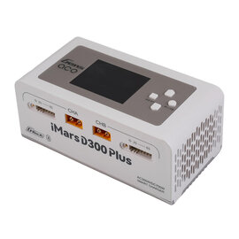 Gens Ace GEA300WPLUS-UW  iMars D300 Plus G-Tech Smart Dual AC/DC Charger (White) (6S/16A) (AC-300W) (DC-350W x2) w/Bluetooth