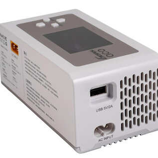 Gens Ace GEA300WPLUS-UW  iMars D300 Plus G-Tech Smart Dual AC/DC Charger (White) (6S/16A) (AC-300W) (DC-350W x2) w/Bluetooth