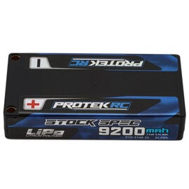Protek RC PTK-5148-26  1S 150C Low IR Si-Graphene "Stock Spec" Shorty LiPo Battery (3.7v/9200mah) (ROAR Approved)