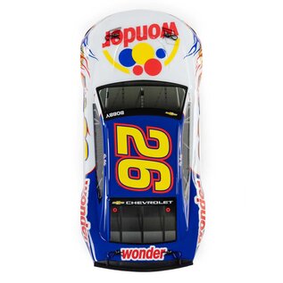 TLR / Team Losi LOSF1122626  NASCAR RC Race Car Ricky Bobby No. 26 2026 Wonder Bread Chevrolet ZL1 2S AWD RTR Brushed