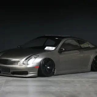 Pandora PABG-3072  1/10 Nissan V35 Skyline Drift Body Set (Clear) (Infiniti G35 Coupe) (255-260mm)