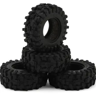 Injora TLHTSCX30-94  0.7" Trailburner Fang Grip Micro Rock Crawler Tires (4) (SCX30/Ascent-32)