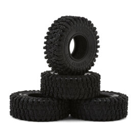 Injora INJT7011  0.7" "Crawler" Micro Rock Crawler Tires (4) (40mm OD) (S5) w/Foam Inserts