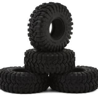 Injora INJT7024  0.7" King Trekker Micro Rock Crawler Tires (4) (40mm OD) (S5) w/Foam Inserts
