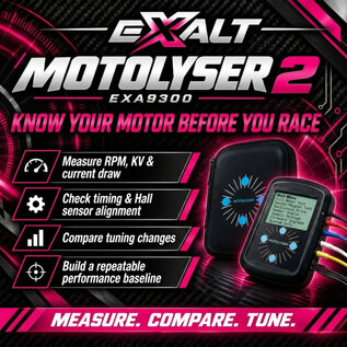 Motolyser EXA9300  EXALT Motolyser 2 Brushless Motor Tester