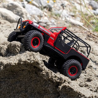 Axial Racing AXI-3273T1  SCX30 Jeep CJ-7 GenRight 4X4 RTR Brushed Rock Crawler (Battery & Charger Included), Red