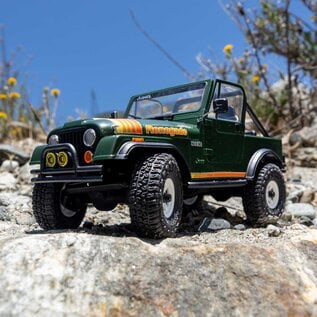 Axial Racing AXI-3273T2  SCX30 Jeep CJ-7 Renegade 4X4 RTR Brushed Rock Crawler (Battery & Charger Included), Green