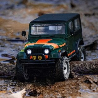 Axial Racing AXI-3273T2  SCX30 Jeep CJ-7 Renegade 4X4 RTR Brushed Rock Crawler (Battery & Charger Included), Green