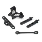 RPM R/C Products RPM80162 T-Maxx & E-Maxx Shock Tower & Body Mounts-Black