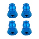 Team Associated ASC91815  Shock Bushings, 10 mm, blue aluminum for Hub, Outer B6.1  T6.1  SC6.1