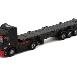 TRJ-C50-BK  C-50 1/76 RTR Electric 4WD Micro Semi Truck (Black) w/10ch 2.4GHz Radio & Battery