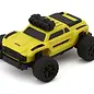 TRJC81-YE  C81 1/76 RTR Electric 2WD Micro Off-Road RC Car (Yellow) w/2.4GHz Radio & Battery
