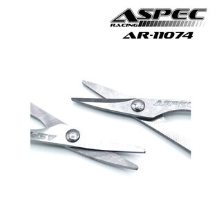 ASPEC Racing AR-11074 ASPEC Racing Stainless Steel R/C Body Scissor Set Straight & Curved