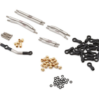Injora INJ4M-08-57  Steel High Clearance Links Set w/Steering Link for Traxxas® TRX-4M® (Defender®/Bronco®)