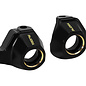 Injora INJSCX30-04BK  Injora Axial SCX30 Brass Steering Knuckles (Black) (4.4g ea)