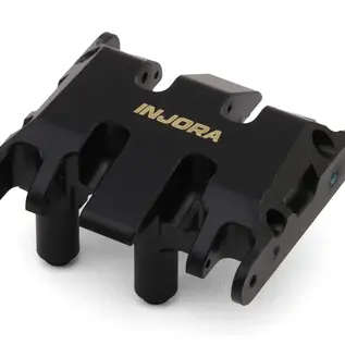 Injora INJSCX30-06BB  Injora Axial SCX30 Brass Skid Plate (Black) (17.8g)