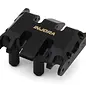 Injora INJSCX30-06BB  Injora Axial SCX30 Brass Skid Plate (Black) (17.8g)
