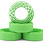 Injora INJYQT-1319-1370GN  Injora 1.3" Swamp Claw M/T Micro Rock Crawler Tires Combo (4) (70mm OD) (S5) w/Soft Silicone Rubber Inserts