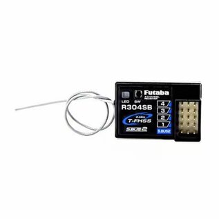 Futaba FUT01102179-1  R304SB (T-FHSS/S.Bus2) Telemetry System 4-Channel Receiver