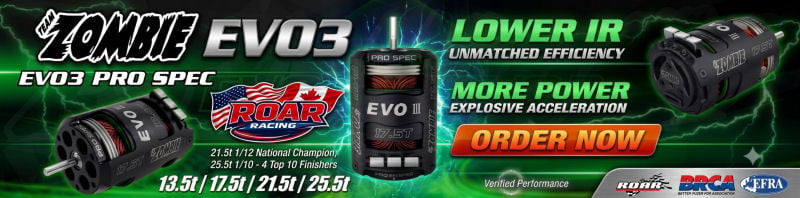 Team Zombie 1/12 ROAR National Champion