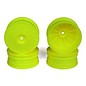 DE Racing DERSB4A4Y Speedline Buggy Wheels, Yellow, Front, for B64/B64D and TLR 22 3.0/4.0 (4pcs)