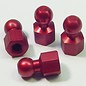 CRC CLN1407 Red Anodized Hex Ball Set (4)