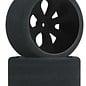 JACO JAC2055LP Muddboss Tires Mounted On "Prism" Black Narrow Offset Wheels (2)