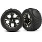 Traxxas 3770A Alias tires, All Star black chrome wheelsC RR ( 2)