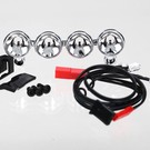 Traxxas TRA6784  Chrome Led Lightbar Clear Light (4): Stampede 4x4