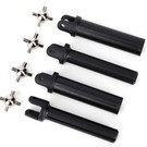 Traxxas TRA6850X  Half Shafts Heavy Duty: Rustler Slash Stampede 2wd 4wd