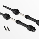 Traxxas TRA6852R  Rear HD Steel CV Driveshaft (2) Hoss Rustler Slash Stampede