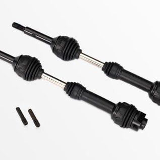 Traxxas TRA6852R  Rear HD Steel CV Driveshaft (2) 2wd Slash, 4wd Hoss, Slash, Rustler